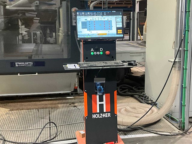 2018 holzher 7535 dynestic cnc freesmachine - afbeelding 30 van  32