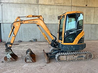 2018 hyundai robex25z minigraafmachine - afbeelding 1 van  34
