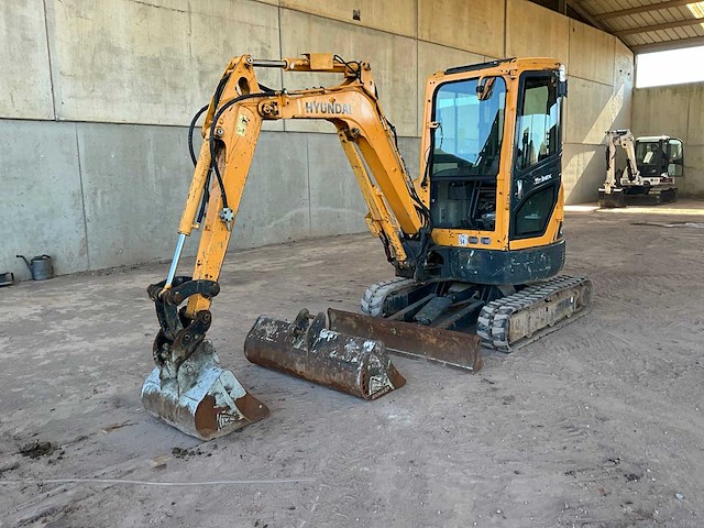 2018 hyundai robex25z minigraafmachine - afbeelding 12 van  34