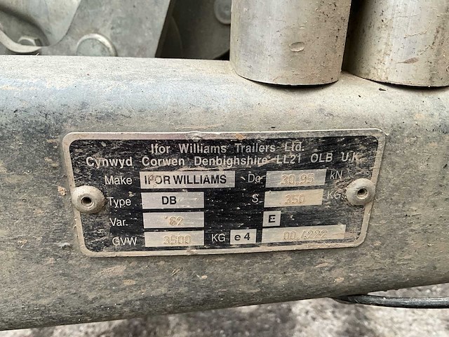 2018 ifor williams trailer 2cb tt35 wagon trailer - afbeelding 33 van  33
