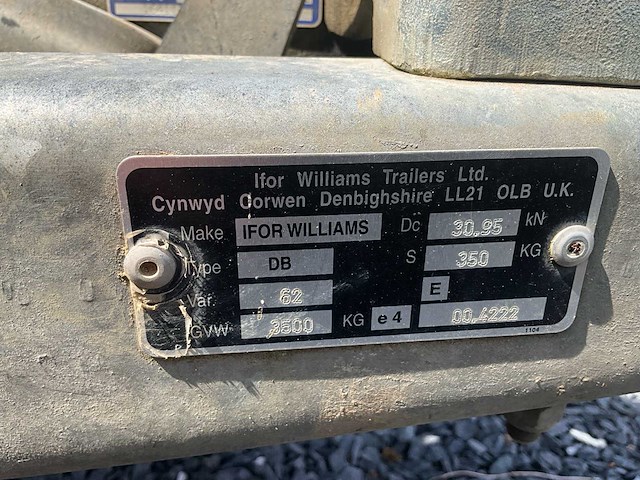 2018 ifor williams tt 3621 2cb wagen aanhanger - afbeelding 10 van  23