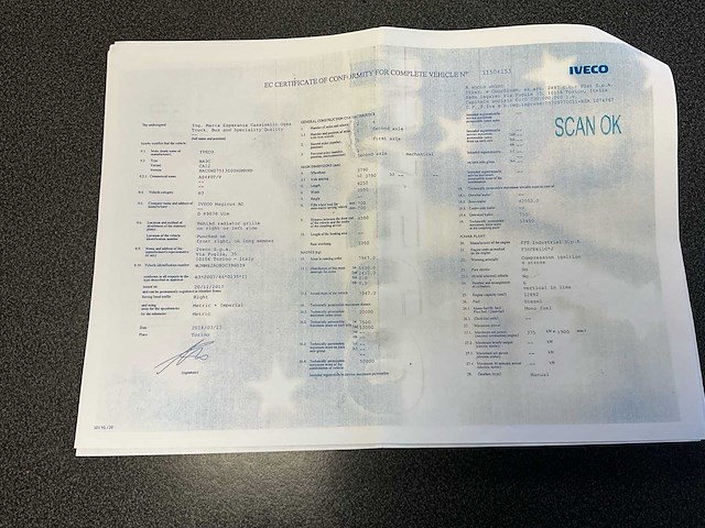 2018 iveco as440t/p vrachtwagen - afbeelding 46 van  52