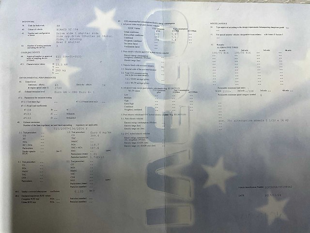 2018 iveco daily lichte vracht - euro 6b - geldige technische keuring - afbeelding 43 van  50