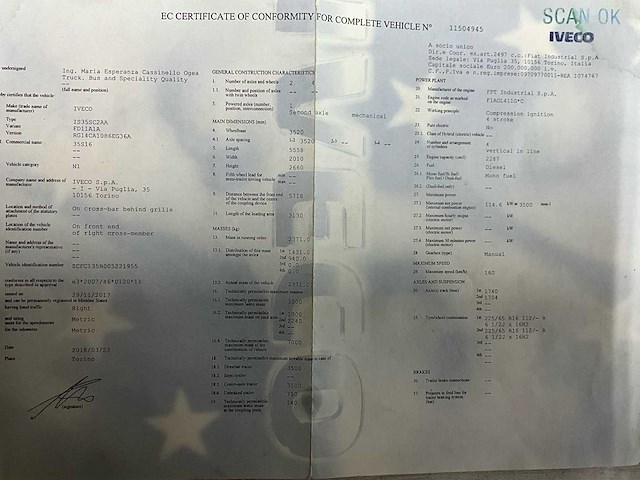 2018 iveco daily lichte vracht - euro 6b - trekhaak - afbeelding 39 van  46