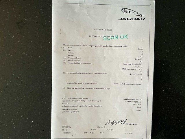 2018 jaguar xf personenauto - afbeelding 22 van  35
