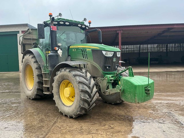 2018 john deere 6215 r bosbouwtractor - afbeelding 15 van  20