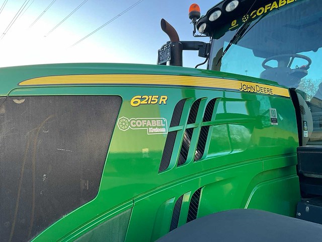 2018 john deere 6215r landbouwtractor - afbeelding 4 van  27