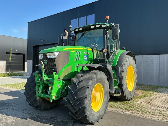 2018 john deere 6215r vierwielaangedreven landbouwtractor - afbeelding 1 van  42