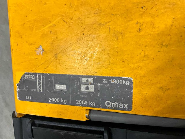 2018 jungheinrich erd220 stapelaar - afbeelding 6 van  15