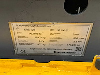 2018 jungheinrich ere 125 orderpicker - afbeelding 4 van  15