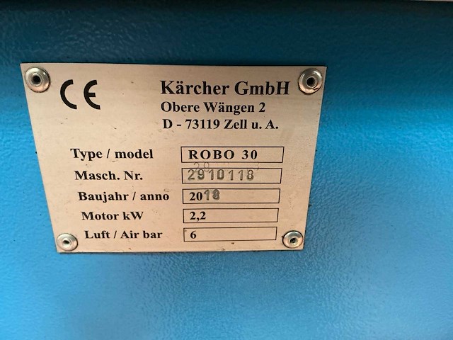 2018 kärcher robo 30 buisboor-/freesmachine - afbeelding 7 van  16