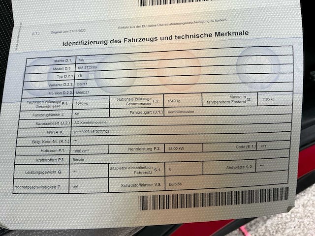 2018 kia stonic - afbeelding 48 van  52