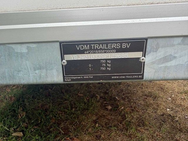 2018 koelwagen vdm aanhangwagen - afbeelding 8 van  8