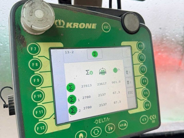 2018 krone comprima cf 155 xc kamer combinatie balenbalenomslag - afbeelding 11 van  14