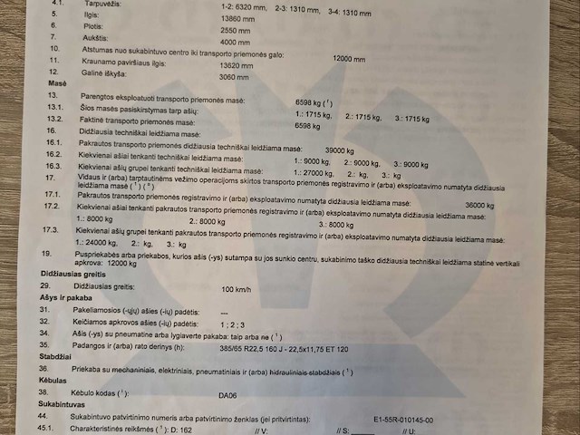 2018 krone oplegger/schuifzeiltrailer - 3 assen - 39t - afbeelding 27 van  35