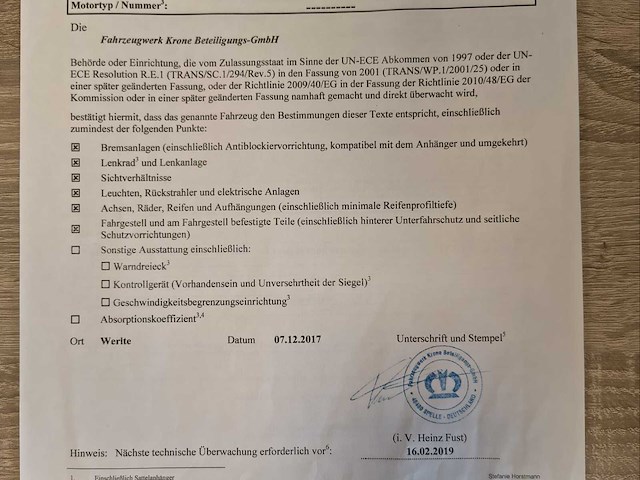 2018 krone oplegger/schuifzeiltrailer - 3 assen - 39t - afbeelding 18 van  27