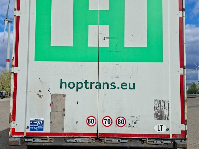 2018 krone oplegger/schuifzeiltrailer - 3 assen - 39t - afbeelding 2 van  28