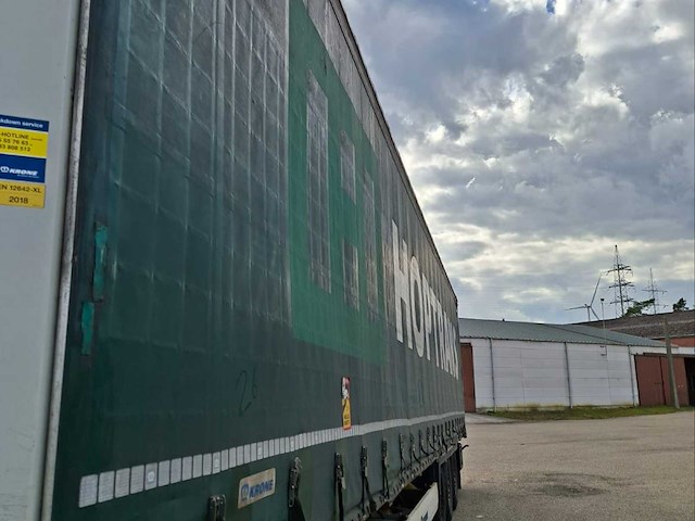 2018 krone oplegger/schuifzeiltrailer - 3 assen - 39t - afbeelding 28 van  28