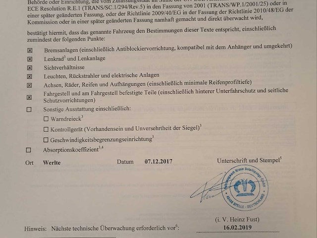 2018 krone sd trailer schuifzeil - 3 assig - 39t - afbeelding 19 van  30