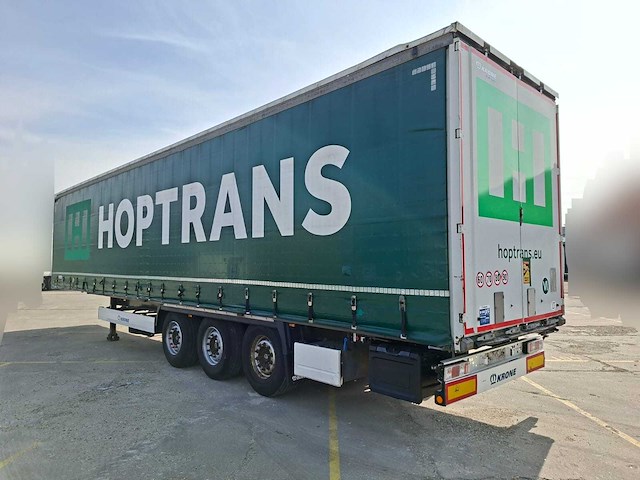 2018 krone sd trailer schuifzeil - 3 assig - 39t - afbeelding 4 van  6