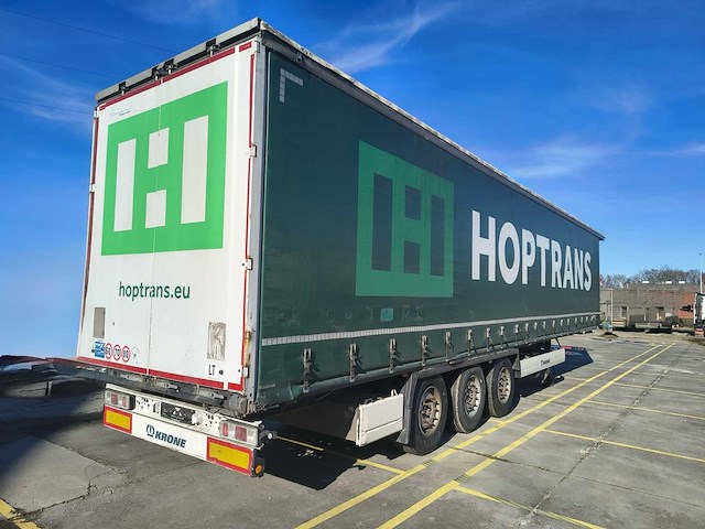 2018 krone sd trailer schuifzeil - eu documenten (litouwen) - 3 assig - afbeelding 1 van  18
