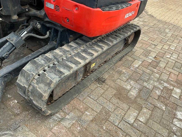 2018 kubota kx042-4 minigraafmachine - afbeelding 5 van  29