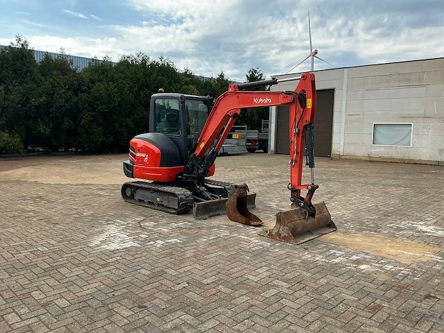 2018 kubota kx042-4 minigraafmachine - afbeelding 1 van  29