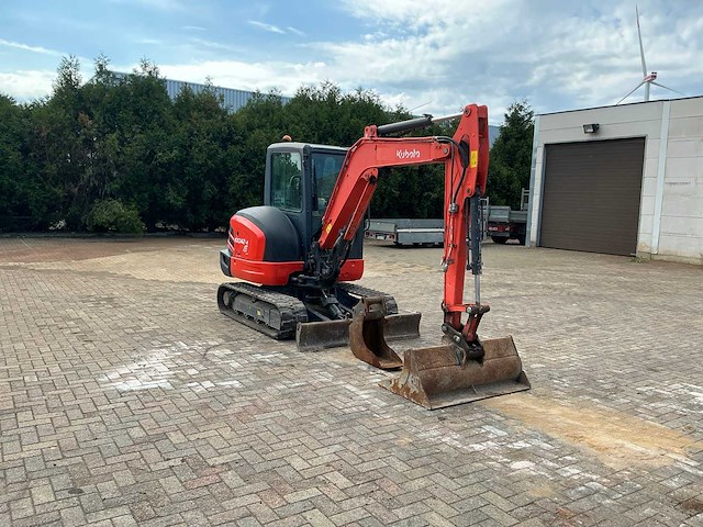 2018 kubota kx042-4 minigraafmachine - afbeelding 12 van  29