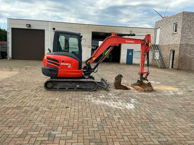 2018 kubota kx042-4 minigraafmachine - afbeelding 23 van  29