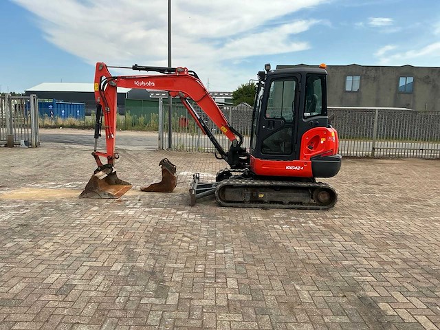 2018 kubota kx042-4 minigraafmachine - afbeelding 29 van  29