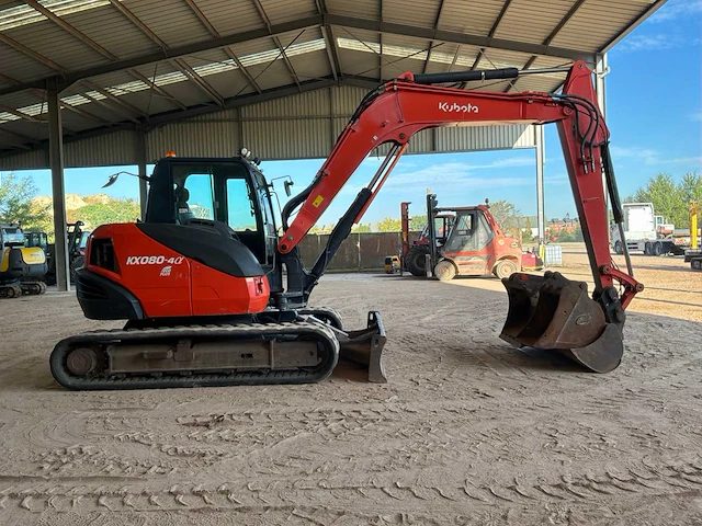 2018 kubota kx080-4 rupsgraafmachine - afbeelding 17 van  22