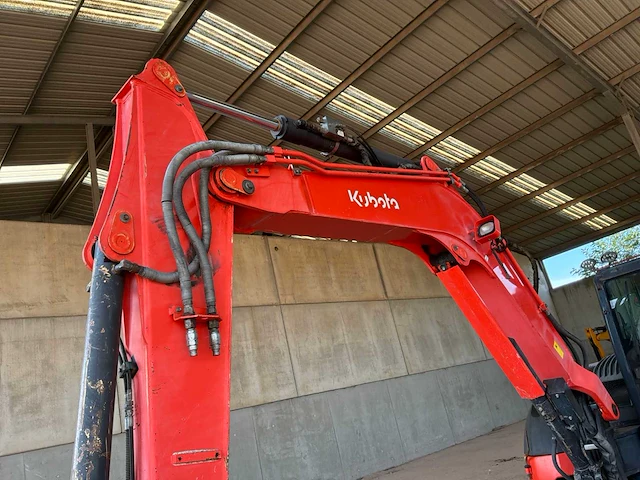 2018 kubota kx080-4 rupsgraafmachine - afbeelding 16 van  22