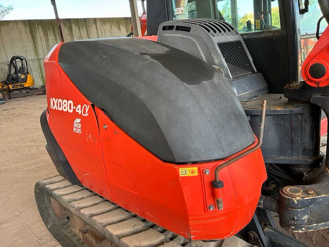 2018 kubota kx080-4 rupsgraafmachine - afbeelding 11 van  22
