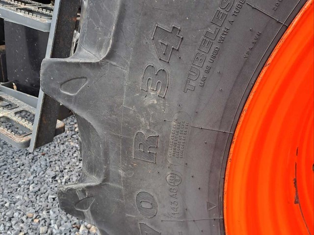 2018 kubota m 5091 4wd landbouwtractor - afbeelding 5 van  16