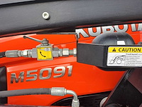 2018 kubota m 5091 4wd landbouwtractor - afbeelding 11 van  16