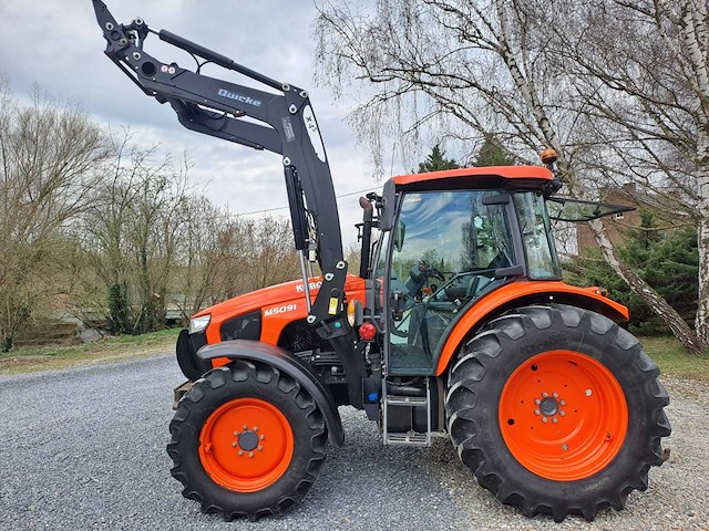 2018 kubota m 5091 4wd landbouwtractor - afbeelding 15 van  16