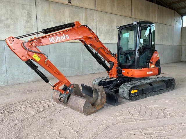 2018 kubota u55-4 rupsgraafmachine - afbeelding 1 van  17