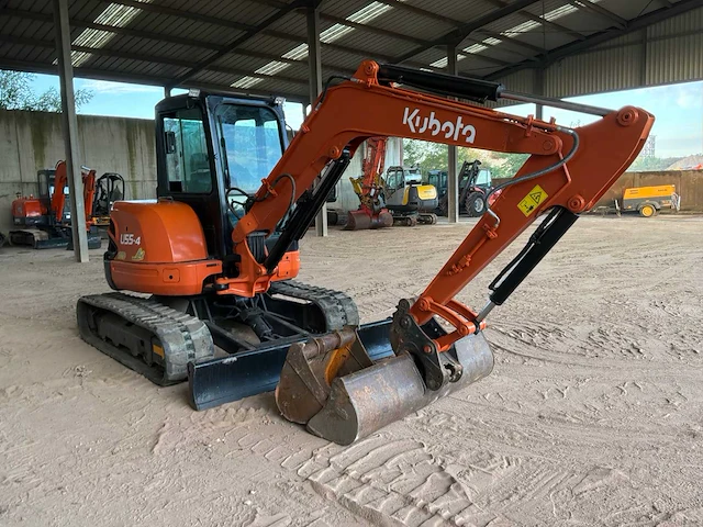 2018 kubota u55-4 rupsgraafmachine - afbeelding 11 van  17