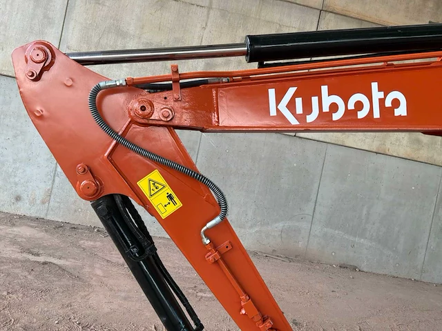 2018 kubota u55-4 rupsgraafmachine - afbeelding 3 van  17