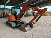 2018 kubota u55-4 rupsgraafmachine - afbeelding 12 van  17