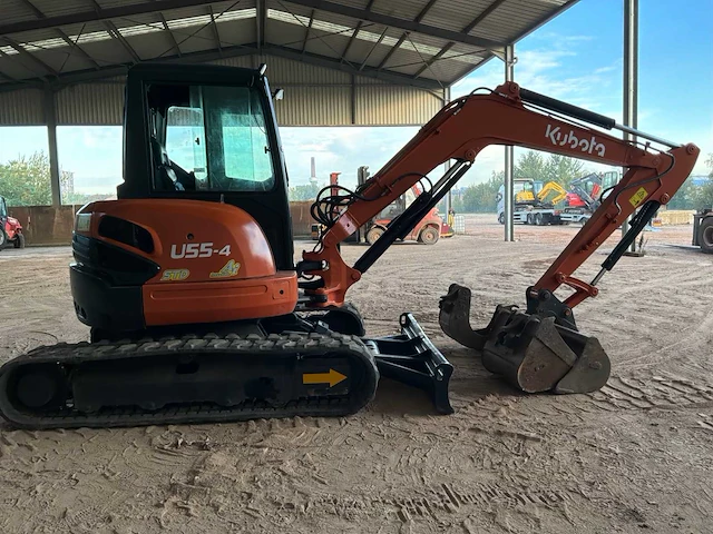 2018 kubota u55-4 rupsgraafmachine - afbeelding 13 van  17