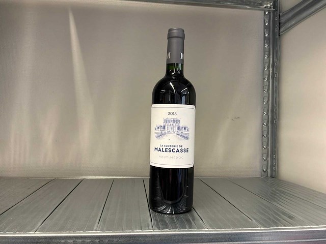 2018 la closerie malescasse haut-médoc rode wijn (12x) - afbeelding 1 van  7