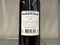 2018 la closerie malescasse haut-médoc rode wijn (12x) - afbeelding 2 van  7