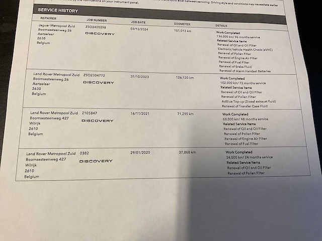 2018 land rover discovery 5 2.0 td sd4 hse personenauto - afbeelding 12 van  29