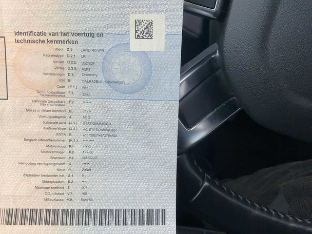2018 land rover discovery 5 2.0 td sd4 hse personenauto - afbeelding 22 van  29