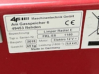 2018 limpar radial e fkl-e5 1180 accu borstelmachine - afbeelding 5 van  5