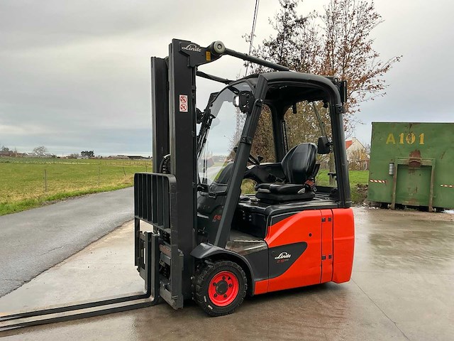 2018 linde e16c-02 vorkheftruck - afbeelding 10 van  39