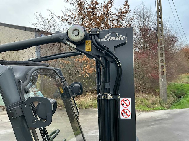 2018 linde e16c-02 vorkheftruck - afbeelding 30 van  39