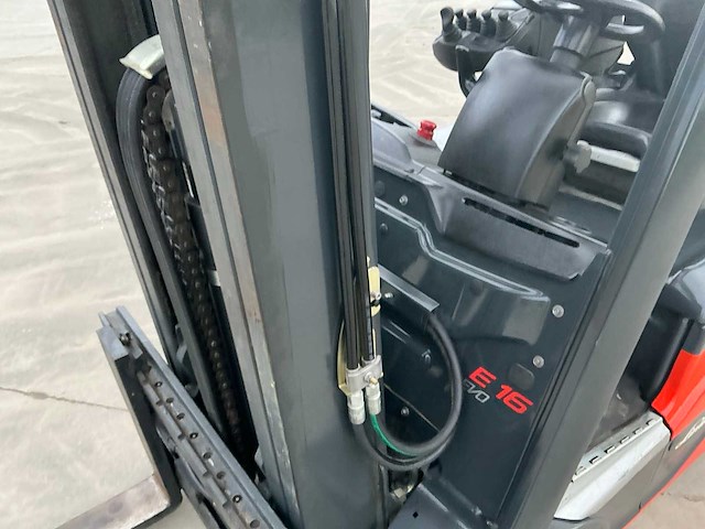 2018 linde e16c vorkheftruck - afbeelding 14 van  44