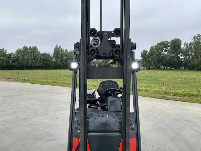 2018 linde e18ph-02 vorkheftruck meet weeg systeem - afbeelding 7 van  36